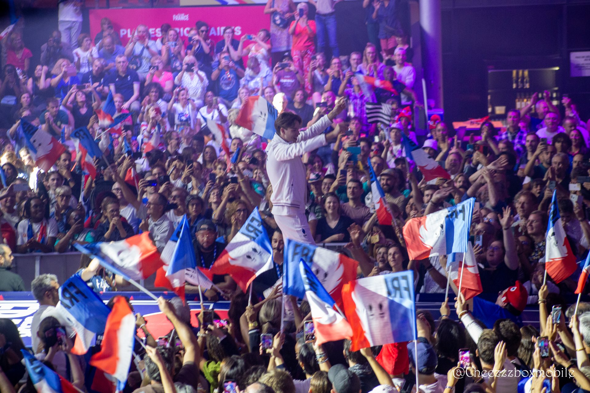 Village Olympique, the official gathering place during the Games