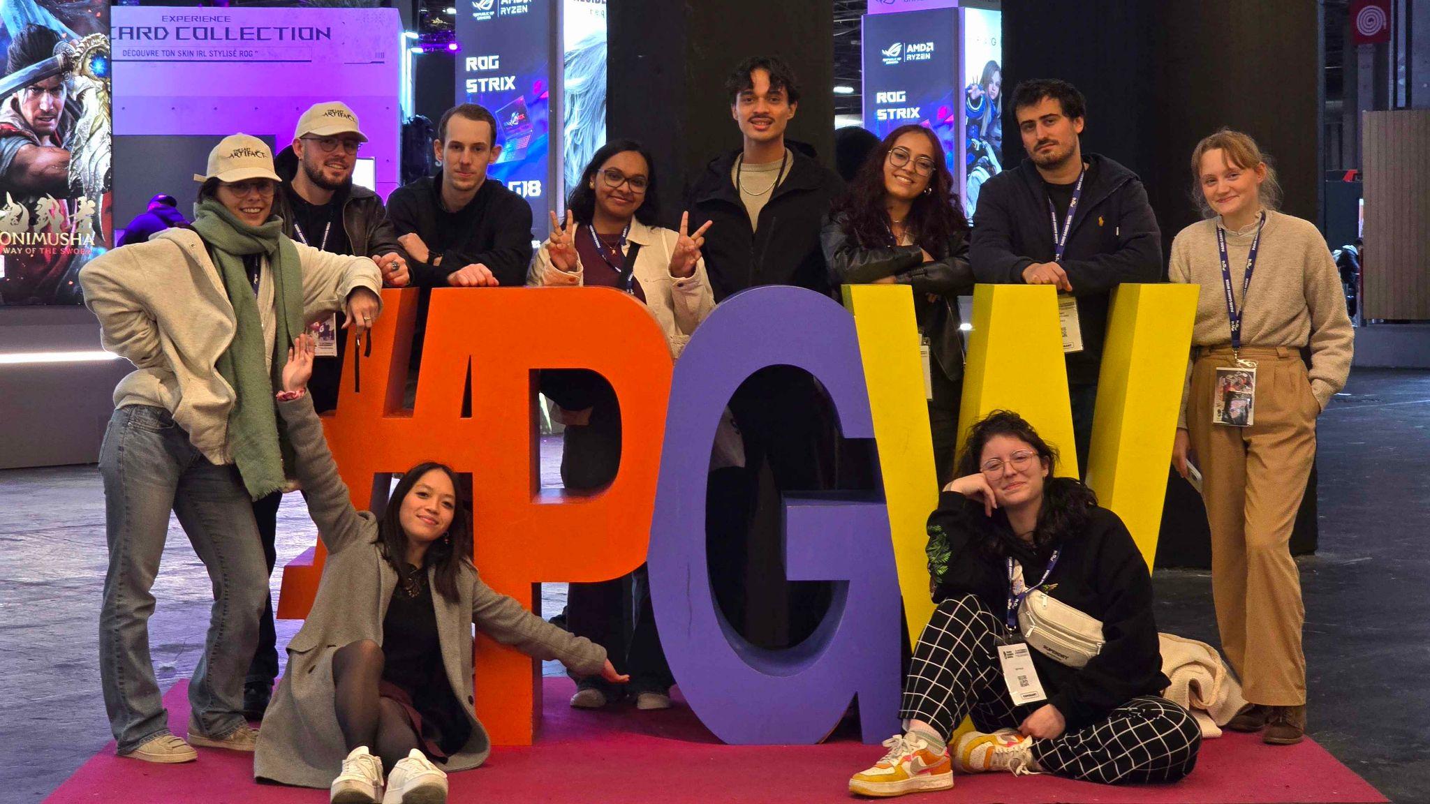 L'équipe Skytale à la Paris Games Week
