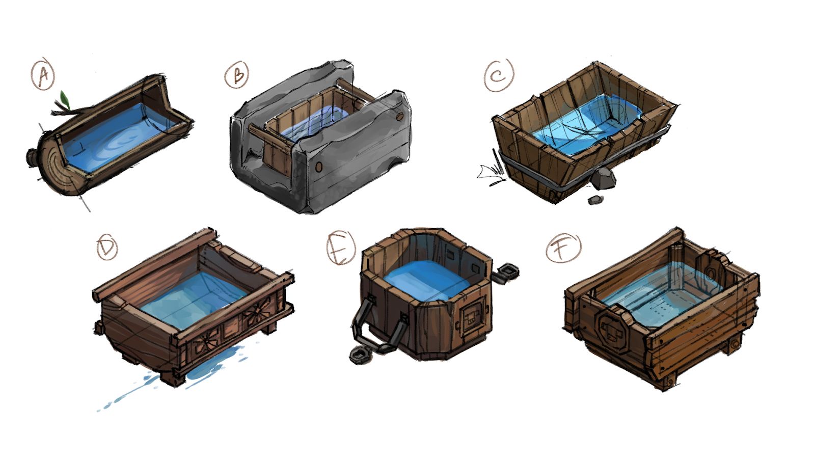 Trough, line-up