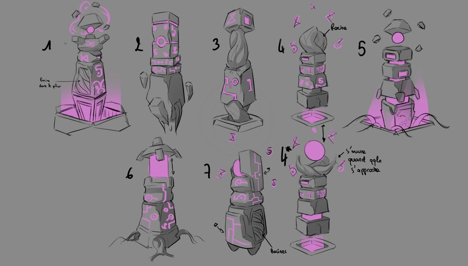 Pillar, sketch